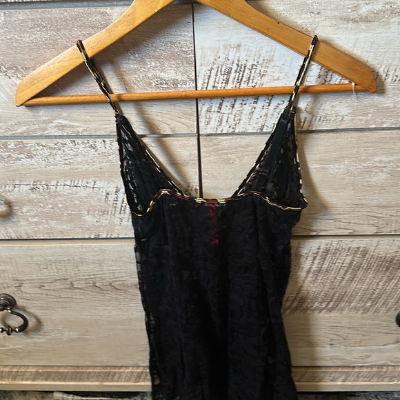 This is a teddy I modeled and it’s Seven ‘til Midnight lace leopard lining!NWOT - Picture 5 of 6